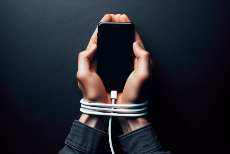 Phone Scrolling: The Top 10 States and Hidden Costs - AI Image