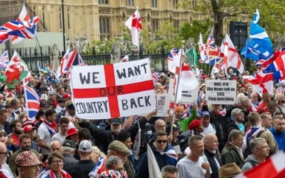 London: 100K "Unite the Kingdom" Credit: Rally-Goers Unite Against Mass Immigration
