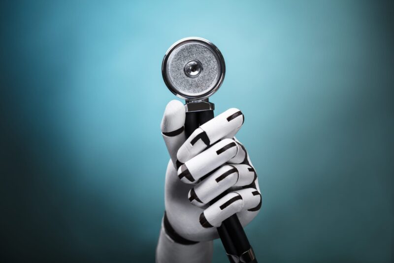 AI Stethoscope Spots Deadly Heart Conditions 15 Seconds - AI Image