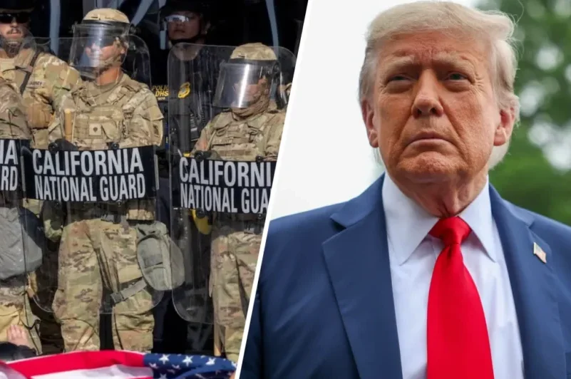 Portland: Trump Defies Court Order, Sends 300 California National Guard Troops - Credit: NBC San Diego