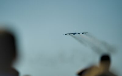 High Desert Disaster: B-52 Stratofortress Bomber Crashes Upon Takeoff at Edwards Air Force Base