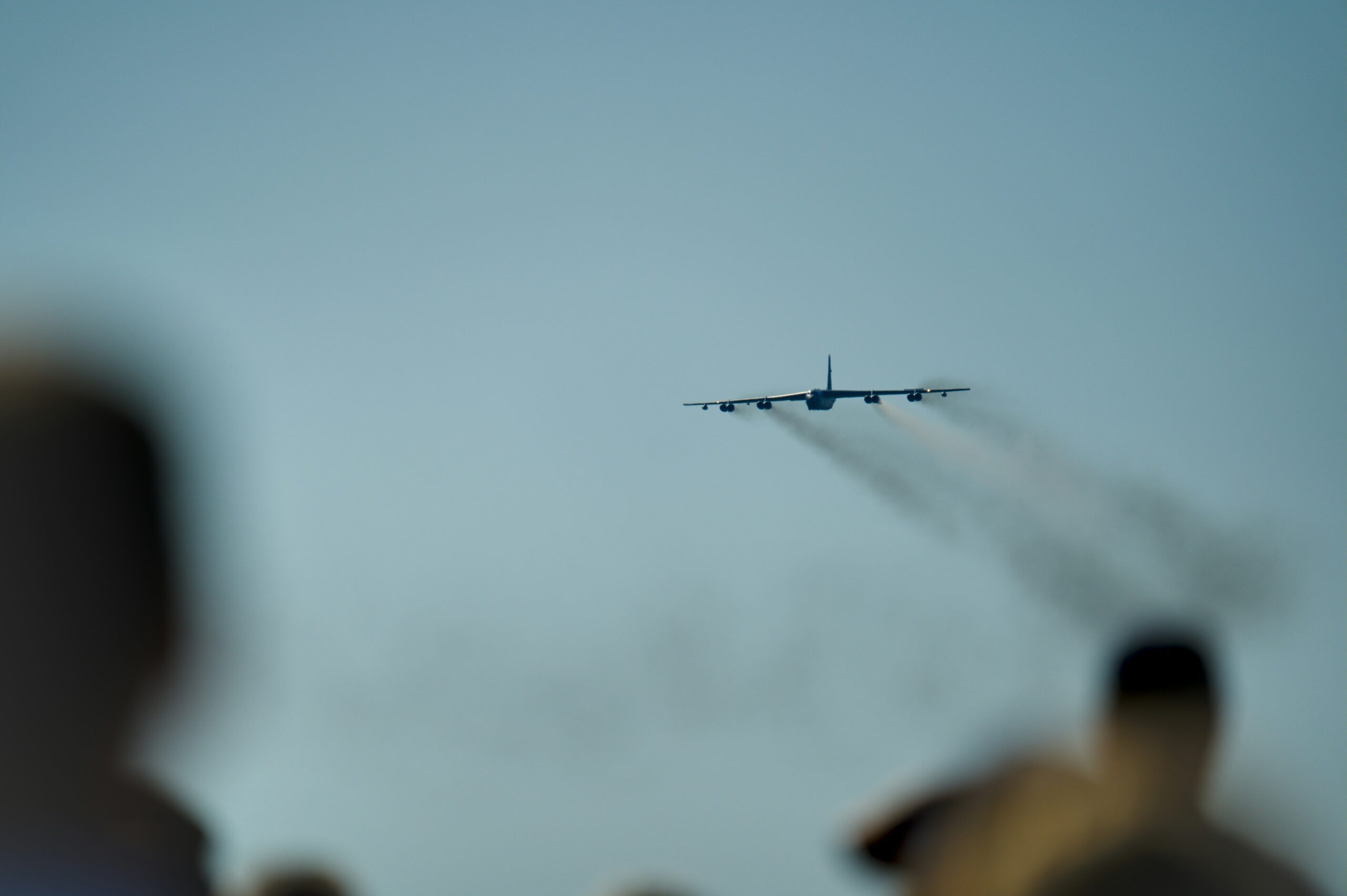 High Desert Disaster: B-52 Stratofortress Bomber Crashes Upon Takeoff at Edwards Air Force Base